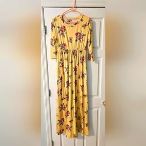 Women's Floral Maxi Dress